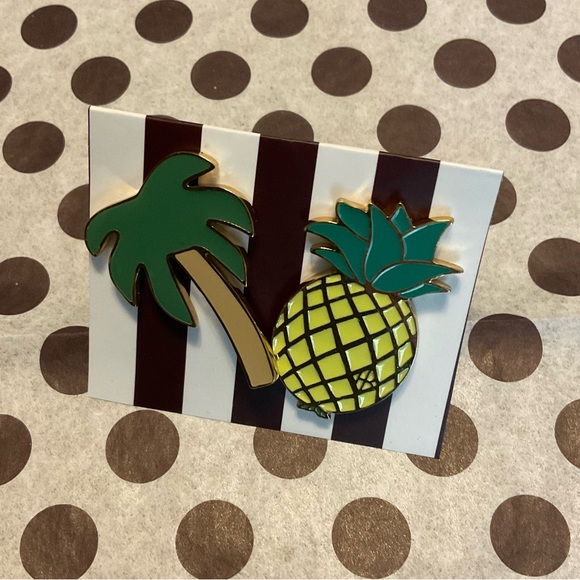 Henri Bendel Tropical Pins - Picture 1 of 8